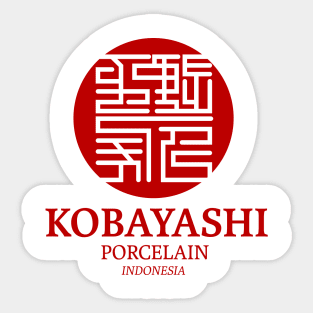 Kobayashi Porcelain Indonesia Sticker